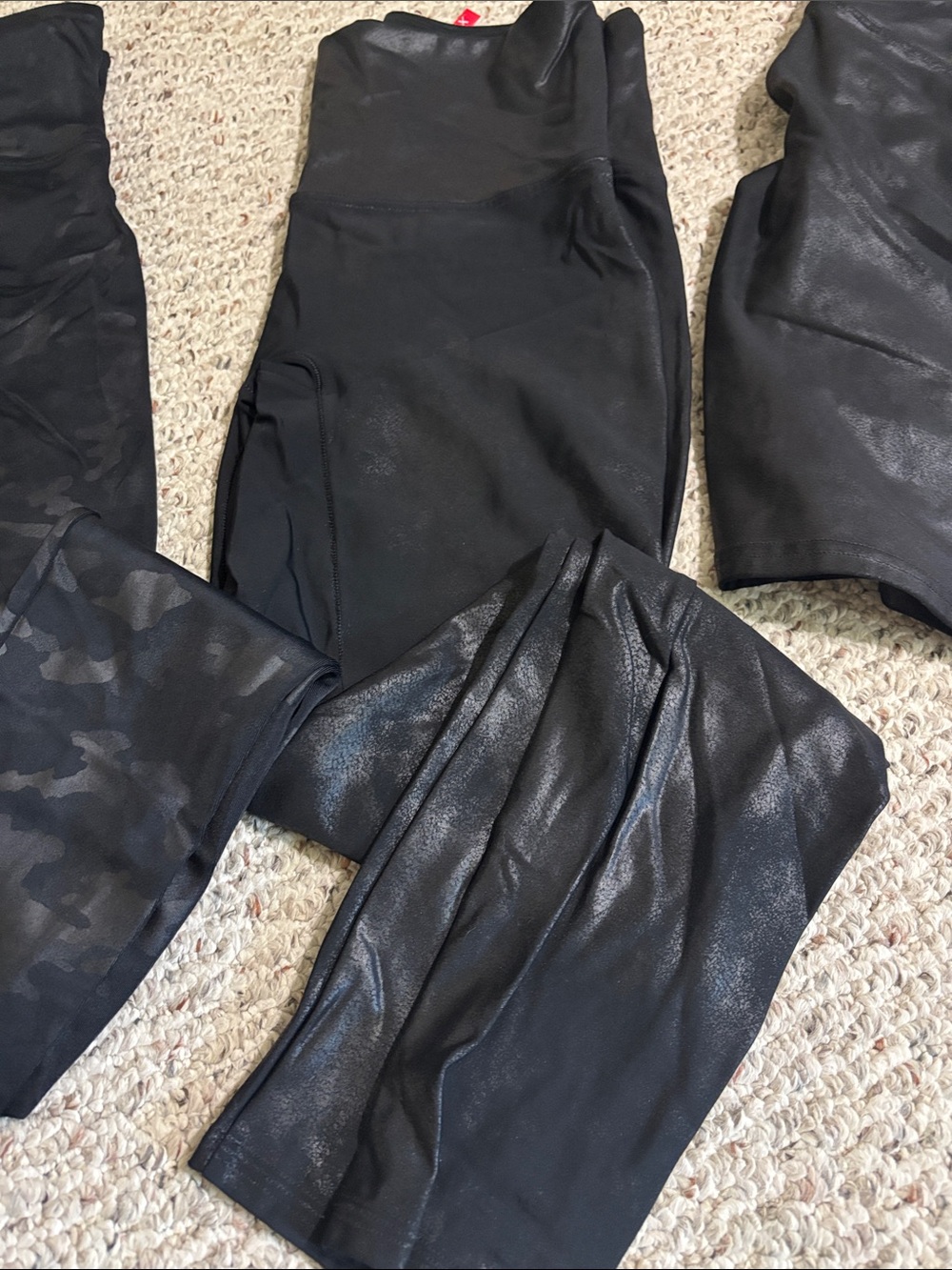 SPANX Black Assorted Leggings and Jumpsuit Pieces - Picture 6 of 8